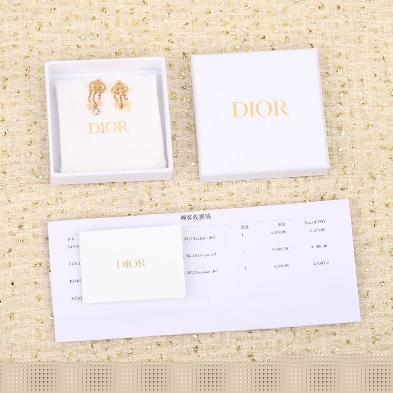 ch**an D*or earrings